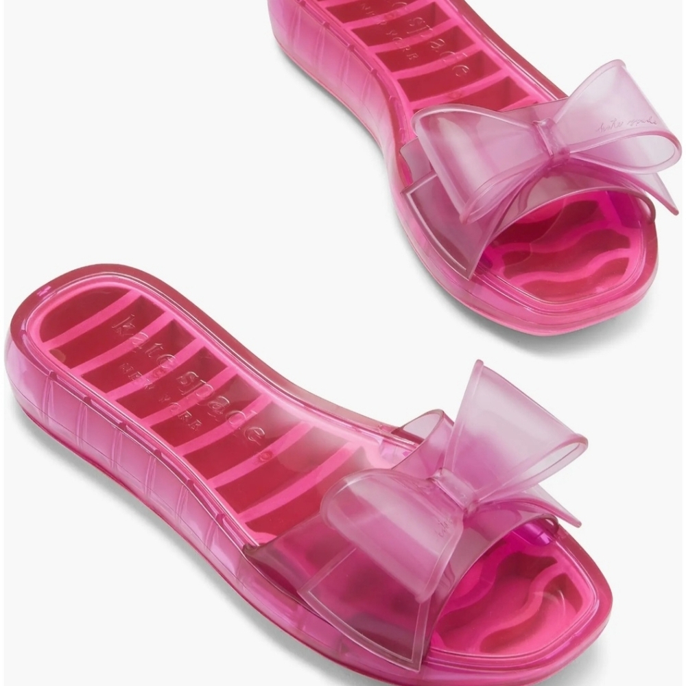 Kate Spade Stylish Pink Slide Sandals